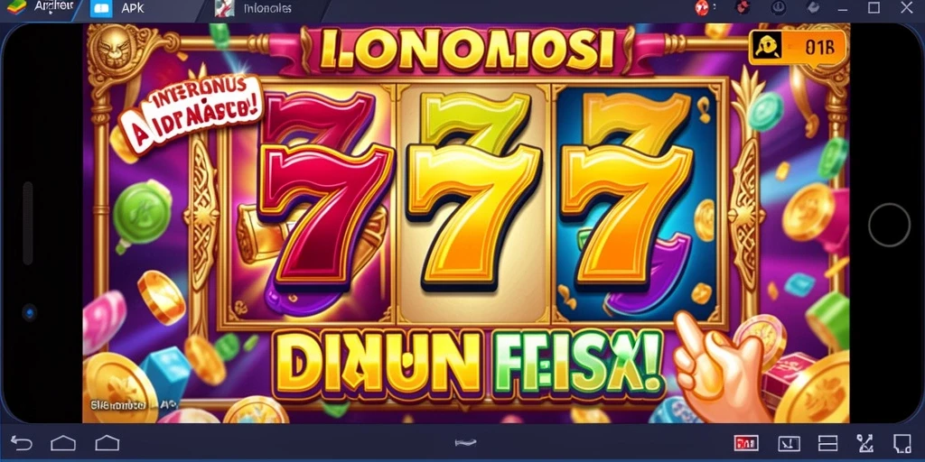 Tampilan antarmuka utama GT777 yang menarik.