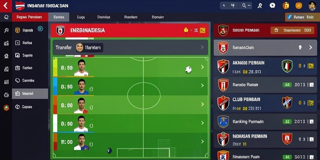 Tampilan antarmuka yang intuitif dan menarik.