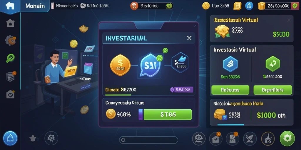 Tampilan awal yang menawan dengan karakter unik.